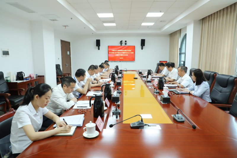 公司黨委召開學(xué)習(xí)貫徹習(xí)近平新時(shí)代中國(guó)特色社會(huì)主義思想主題教育專題民主生活會(huì)
